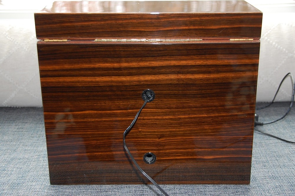 Orbita 6-Watch Winder | Macassar Ebony Wood | Programmable TPD | Lock & Key