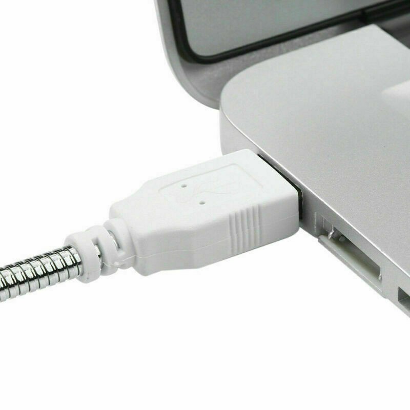 2pcs Office Flexible Bright 28 LED USB Light For Computer Lamp Laptop PC Desk