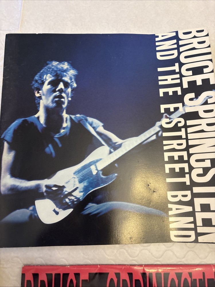 Bruce Springsteen Concert Tour Programs