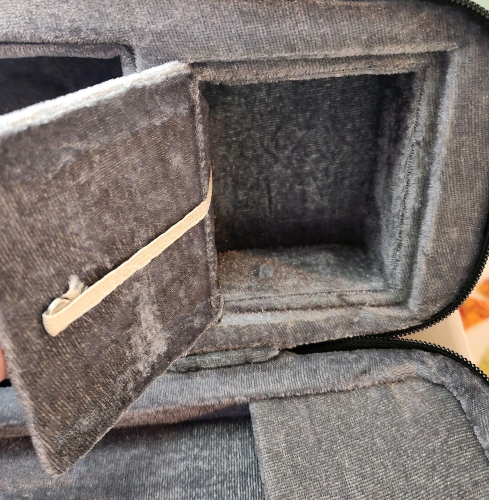 Violin/Viola Case With Backpack Straps Zippers Work Nice Shape