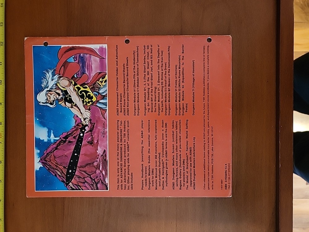 White Plume Mountain Advanced D&D Module S2 #9027 Expanded Edition Xtra Art! 🔥