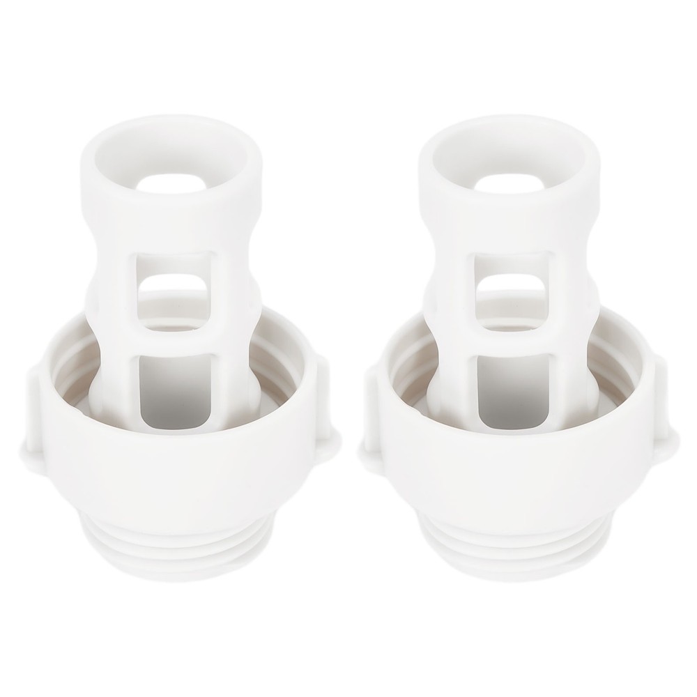 Replacement Adapter for Intex Round Pool Hose Drain Solid Plastic Construction