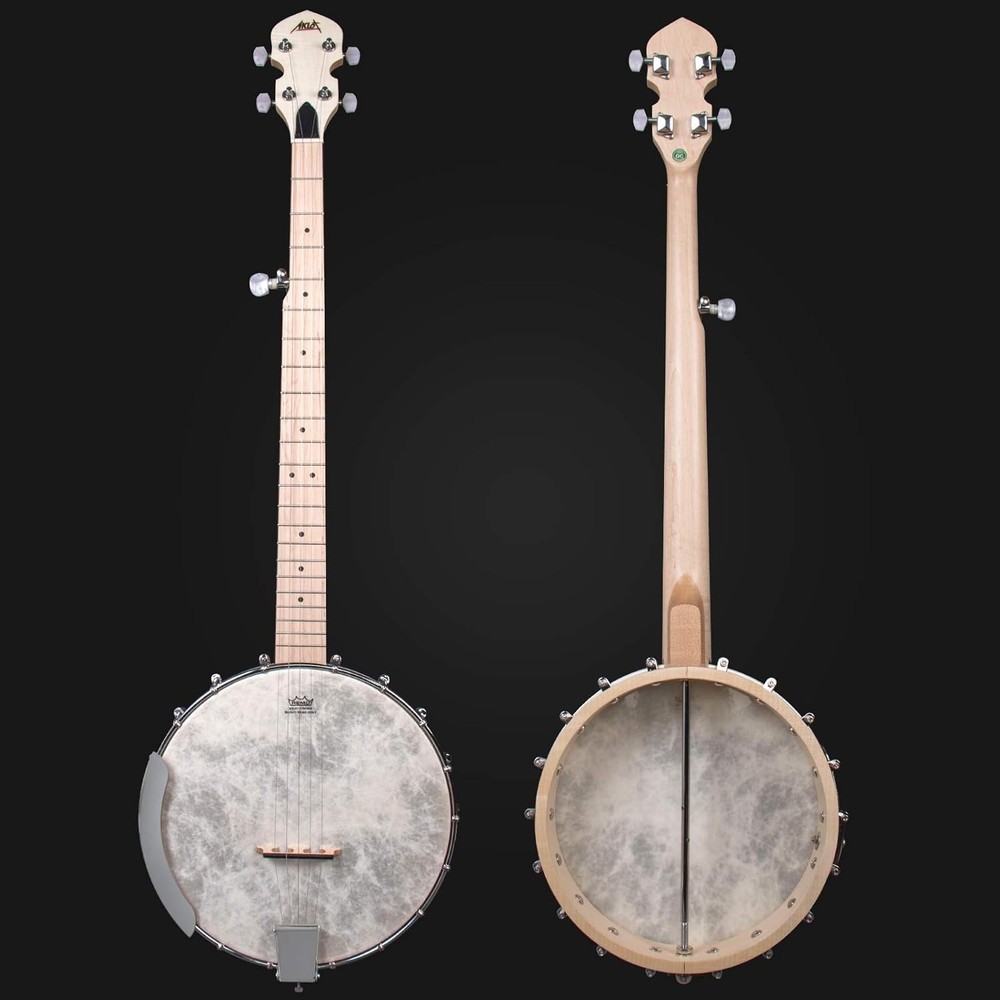 Complete 5-String Banjo Set: Open Back Design & Accessories Included