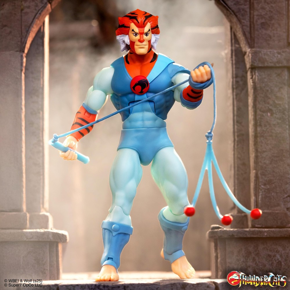 Super7 Deluxe Thundercats Tygra - 7" 7 inch Scale, Multicolor