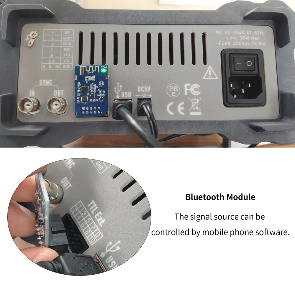 Programmable Signal Generator Dual Channel Arbitrary Waveform Frequency 60/80MHz