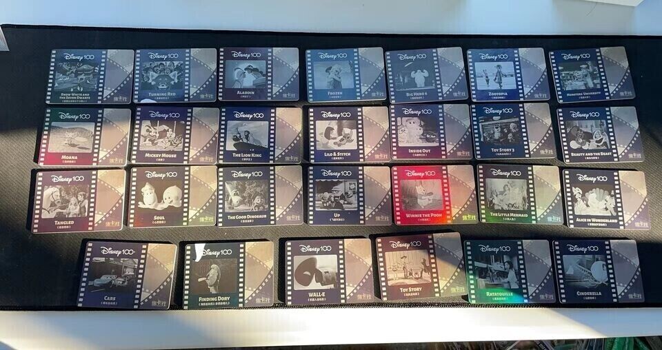 2023 Card Fun Disney 100 Carnival Movie Time Card *27 Full Set #MTR01-27 SSP NEW