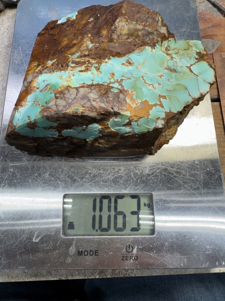 Natural Royston turquoise