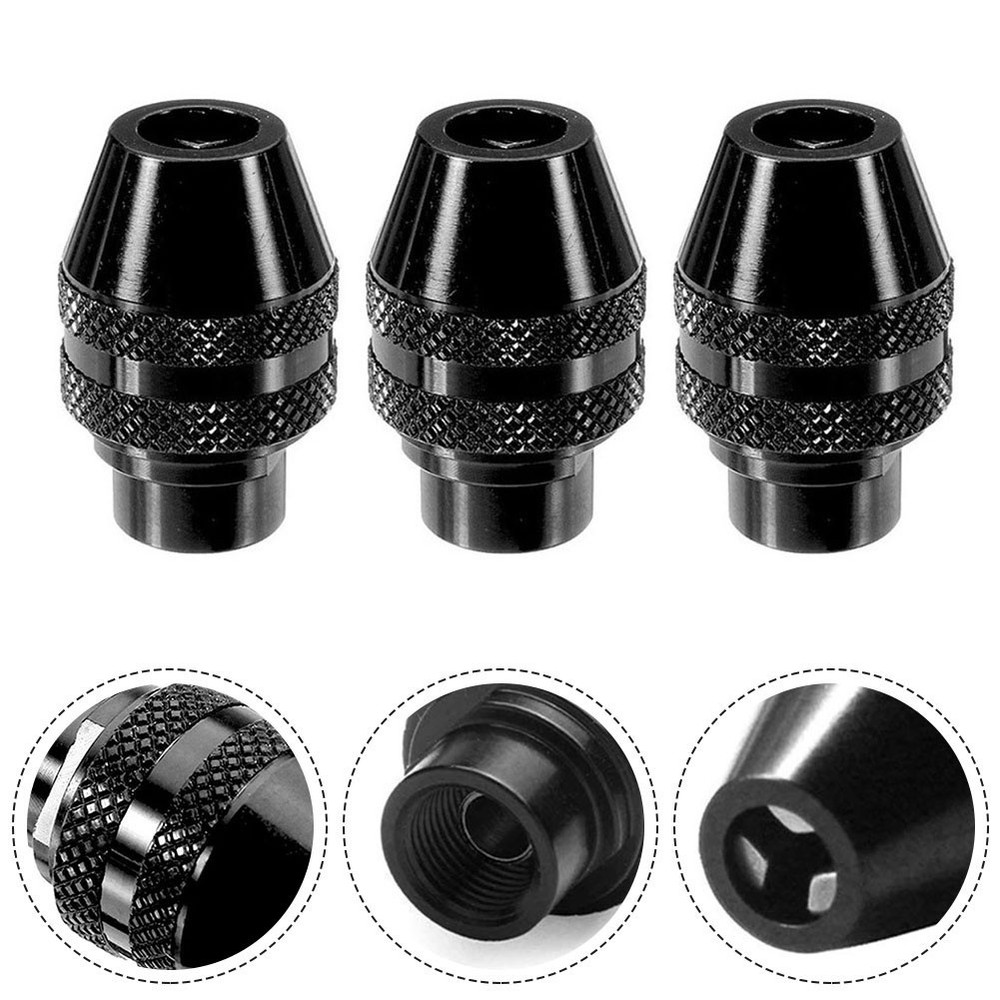 Power Tools Drill Chuck Grinding Chuck 0.8-3.2mm 3pc Keyless Drill Chuck