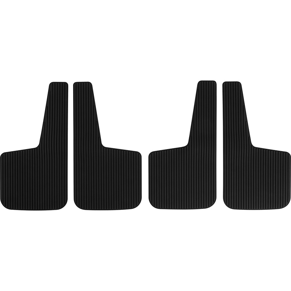 4Pcs For Chevy Express Van Rubber Mud Flaps Splash Guards Mudguard Splashguards