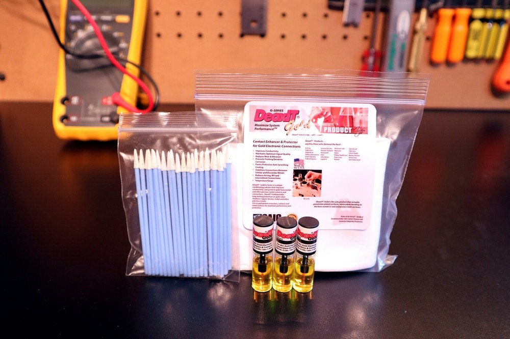 DeoxIT Gold G100L Contact Cleaner Enhancer Protector 4.8ml Electronics