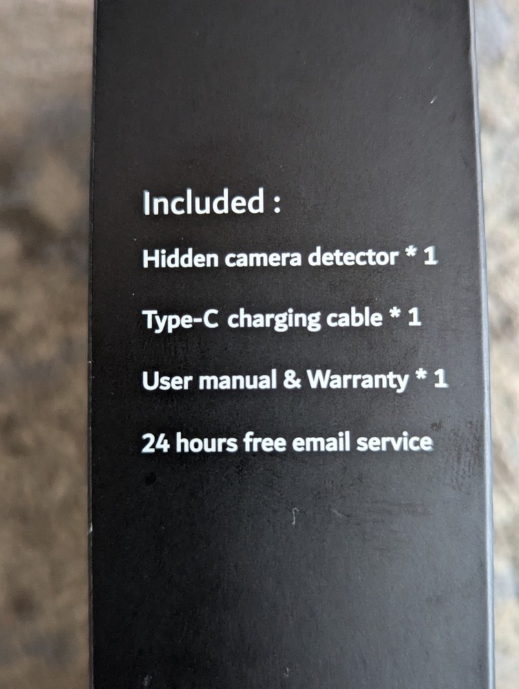 YPMEW Camera Detectors X10 Pro, Accurate Camera/ Bug Sweeper