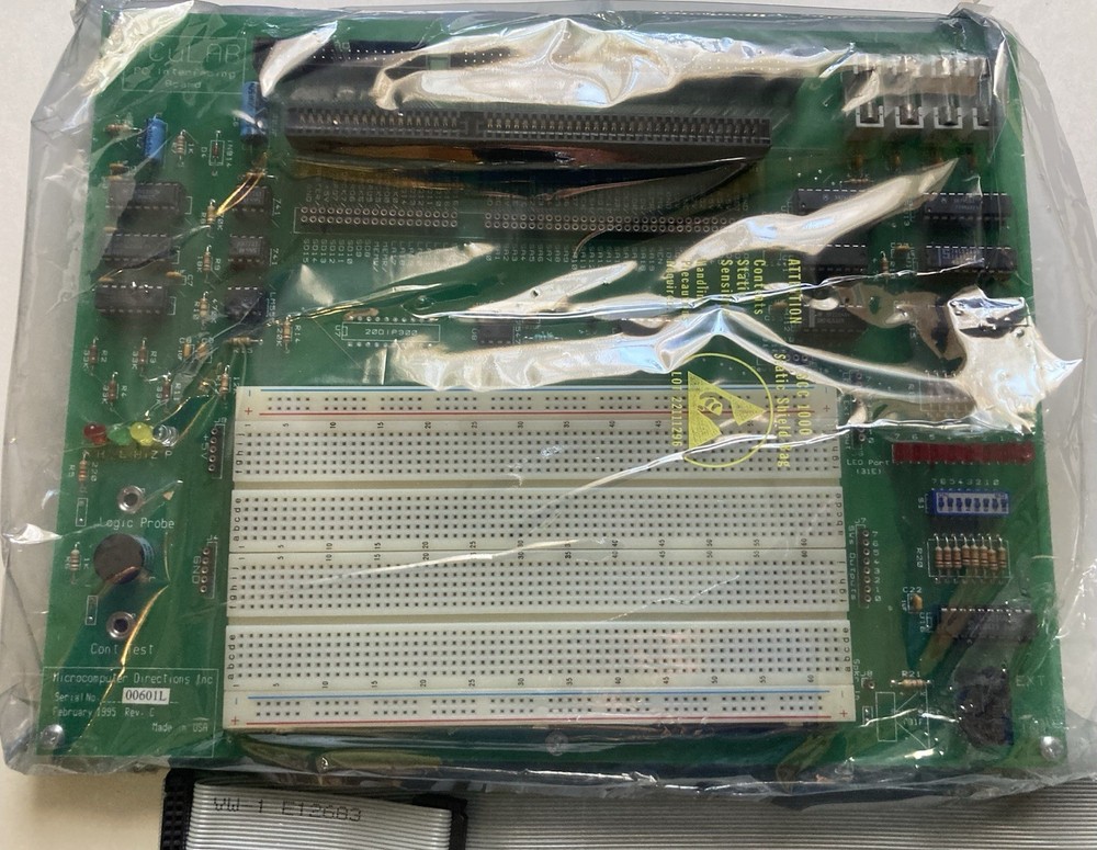 PCuLAB Microcomputer Training System (Logic) Complete NOS Kit 1995 Vintage USA