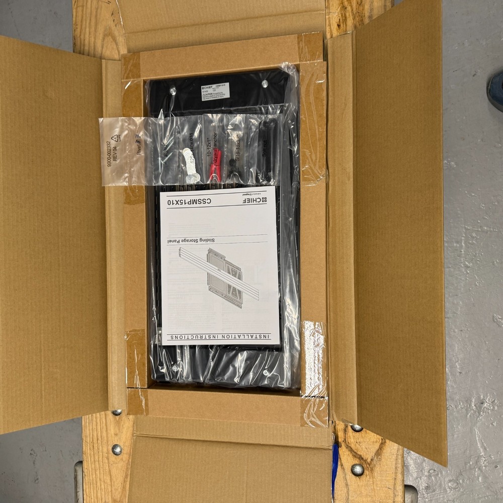 Chief CSSMP15X10 Sliding Component Storage Panel - New in Box