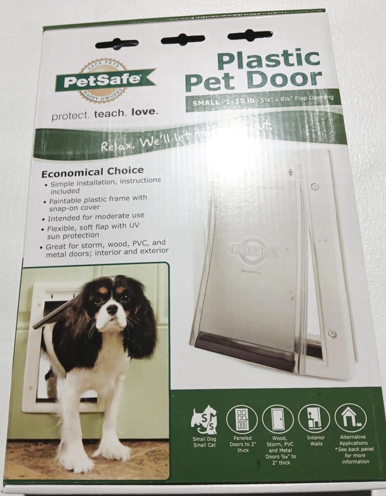 Pet safe Plastic Pet Door White