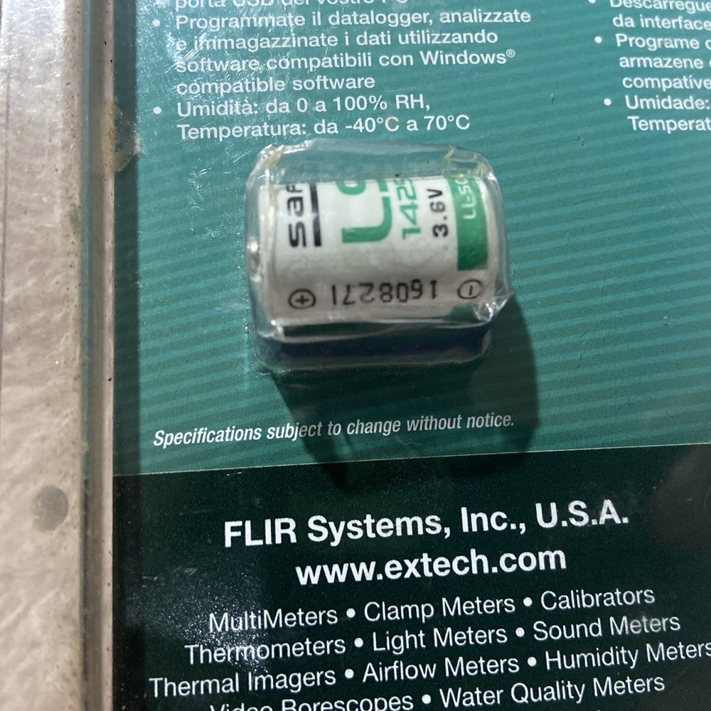 Extech RHT10 Humidity And Temperature USB Datalogger