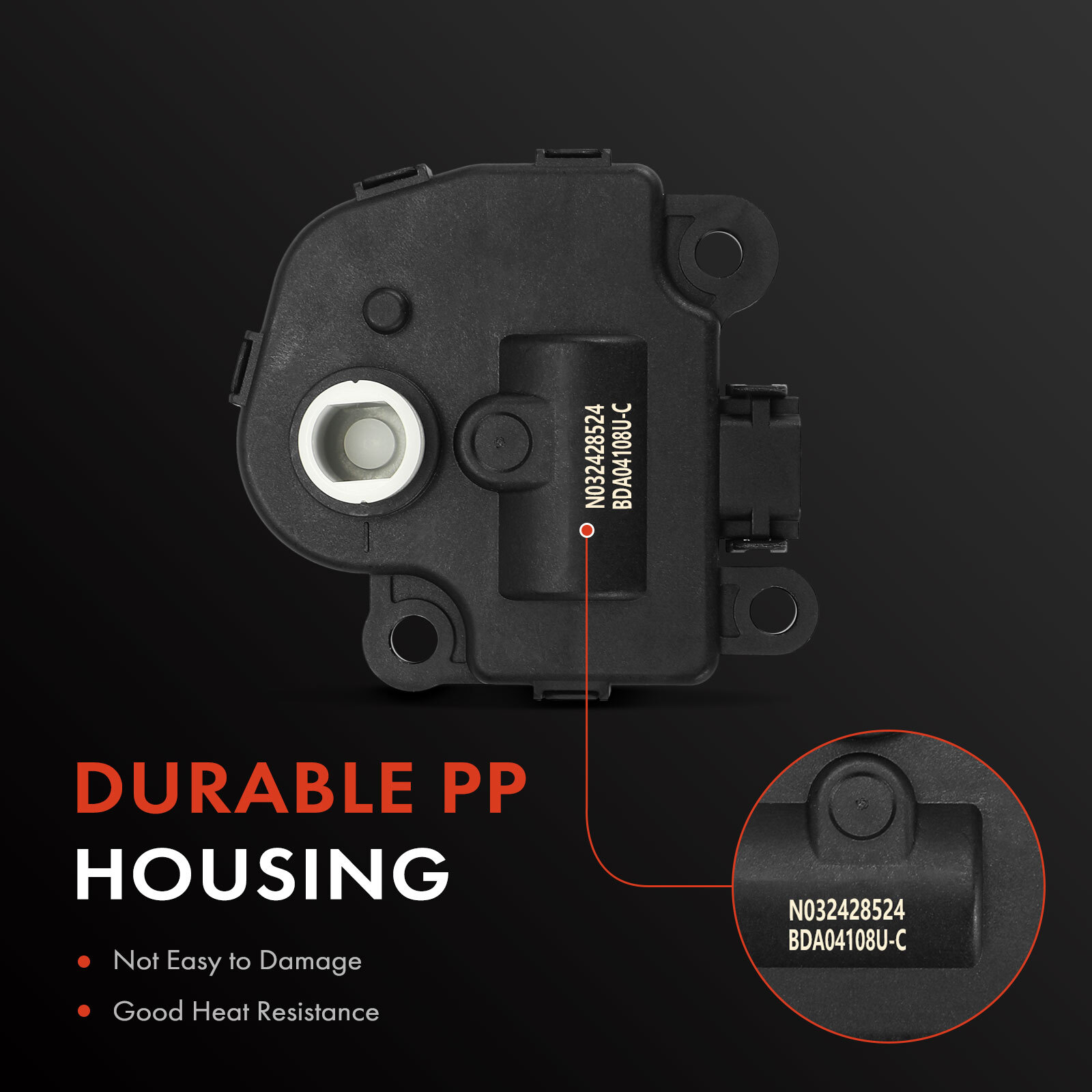 3pcs Air Inlet & Temperature & Mode Blend Door Actuator for Chevy Impala Malibu