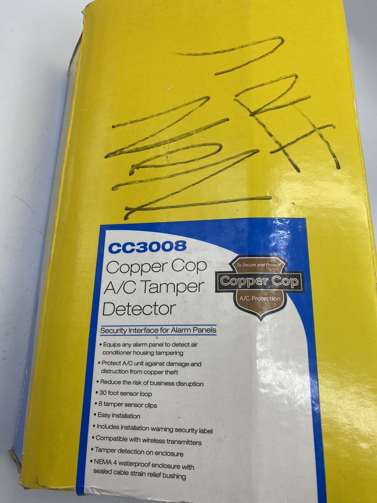 Linear Security CC3008 Copper Cop A/C Tamper Detector Interface for Alarm Panels