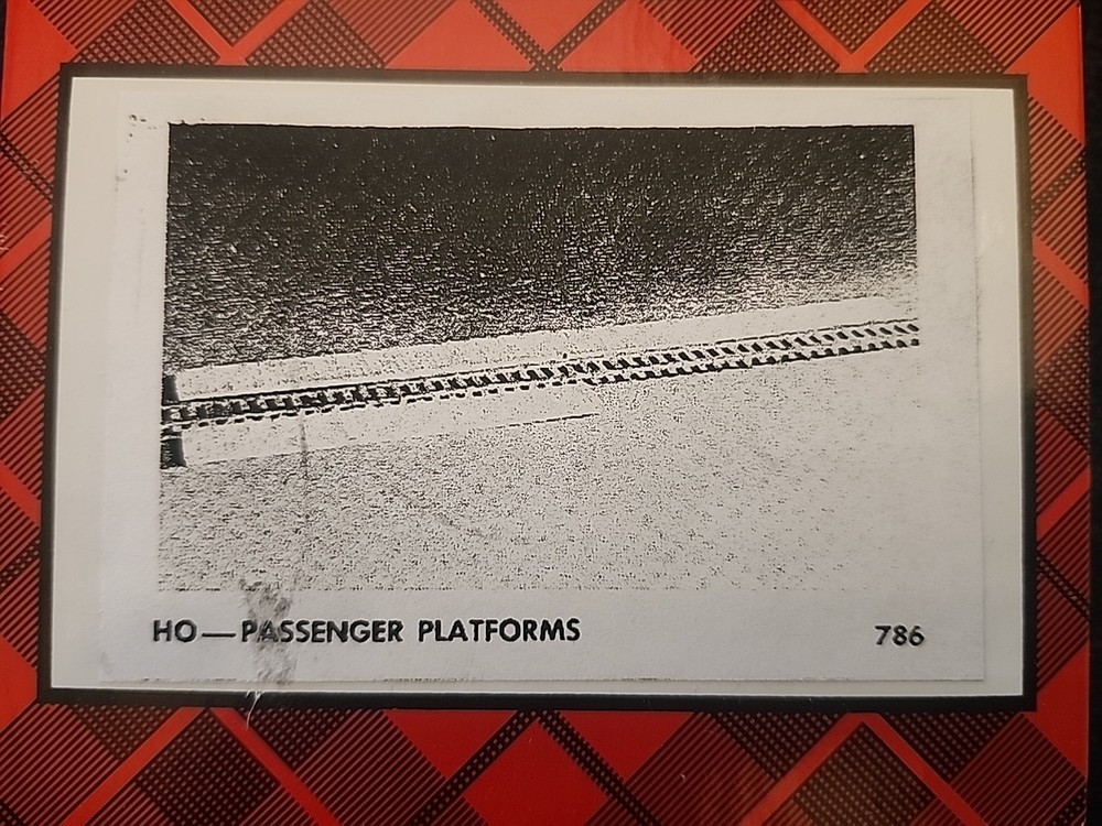 Campbell Scale Models 786, Passenger Platforms, HO Scale, New