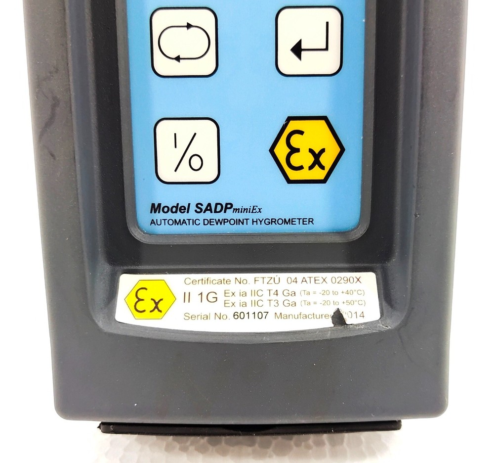 ALPHA MOISTURE SYSTEMS SADPMINIEX AUTOMATIC DEWPOINT HYGROMETER