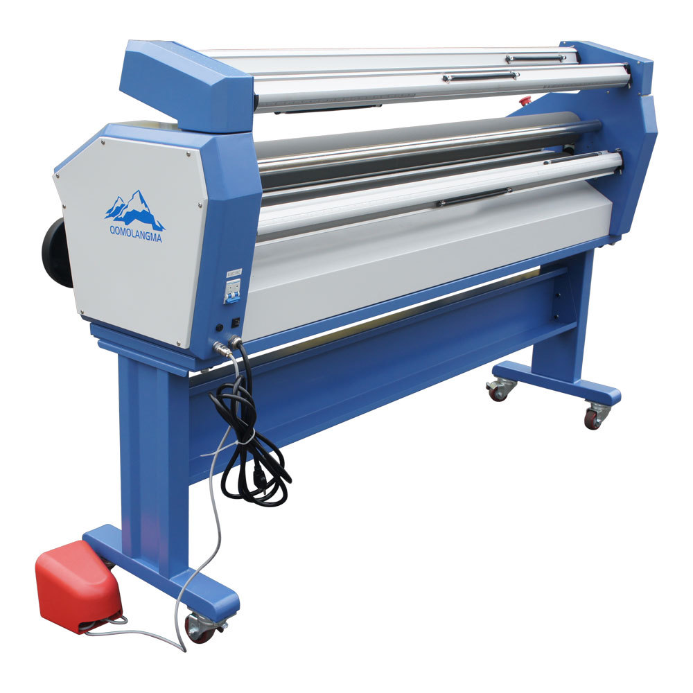 USA 110V 63"Full-auto Roll Large Format Cold Laminator Machine Heat Assisted