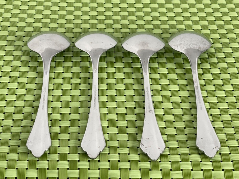 Reed & Barton SARAJEVO Stainless 4 Teaspoons Select Flatware B82WU
