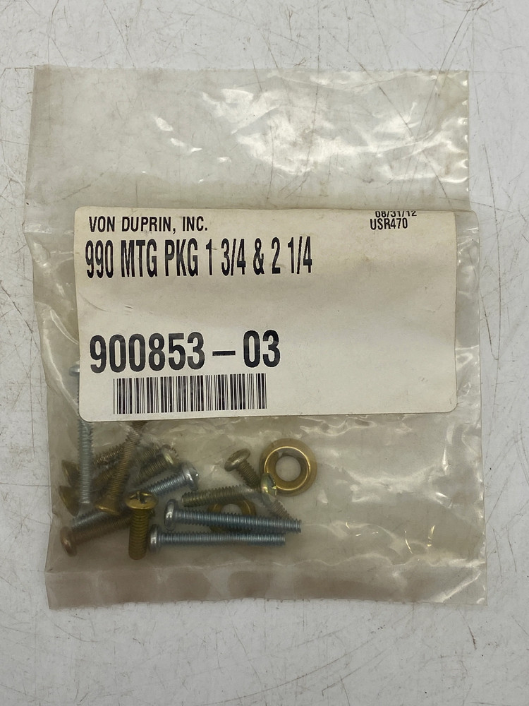Von Duprin 990DT US3 Dummy Pull Trim Exit Device, Bright Polished Brass (Open Bo