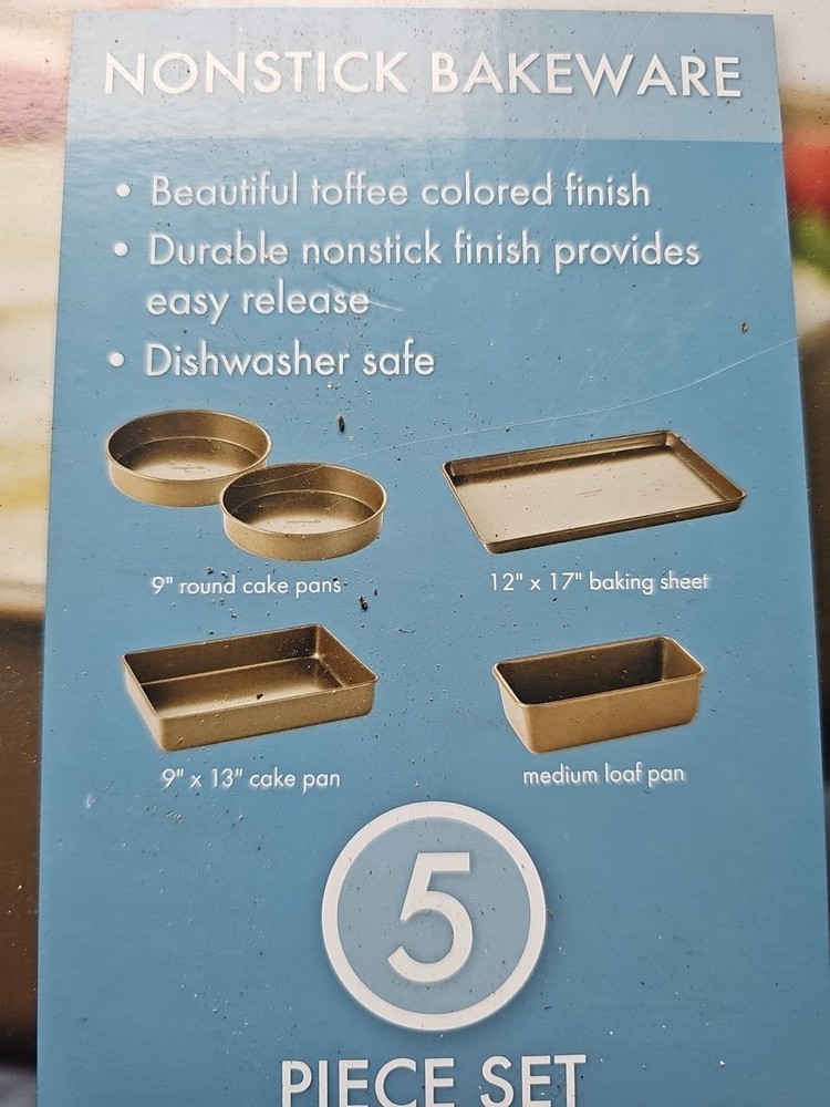 Calphalon Nonstick Bakeware Set 5 Piece NEW | Baking Pan Set
