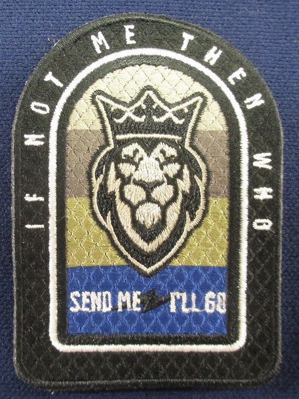 8 ASSORTED EDC MORALE PATCHES "DANGEROUS BUT GOOD" EMBROIDERED HOOK & LOOP