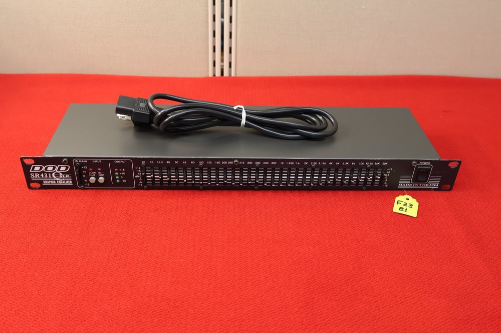 DOD SR431 QXLR Graphic Equalizer