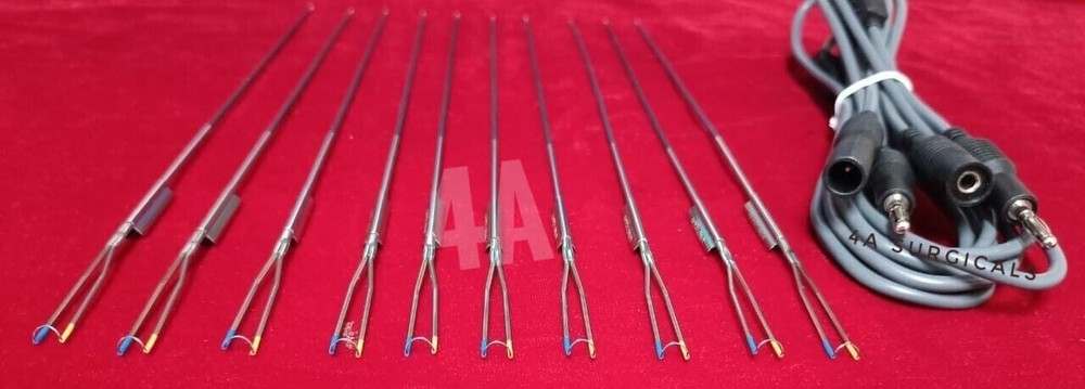 4A BIPOLAR CUTTING LOOP SINGLE STEM 10PCS + BIPOLAR TURP SINGLE STEM CABLE 1PC