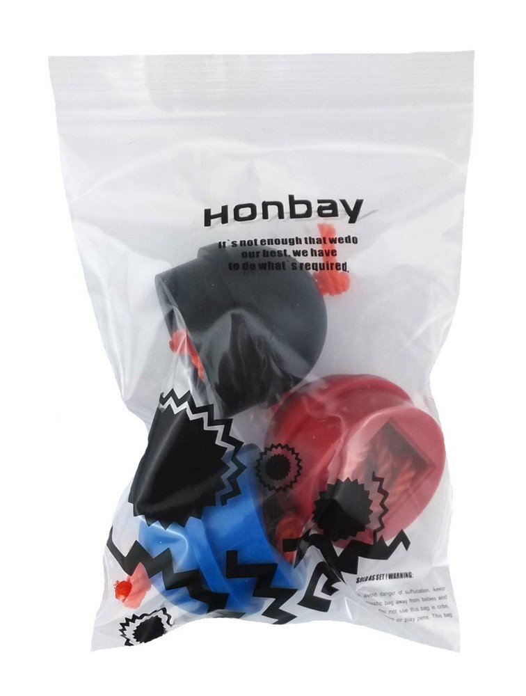 3pcs Mix Color Rubber Pool Table Billiard Cue Chalk Holders with String