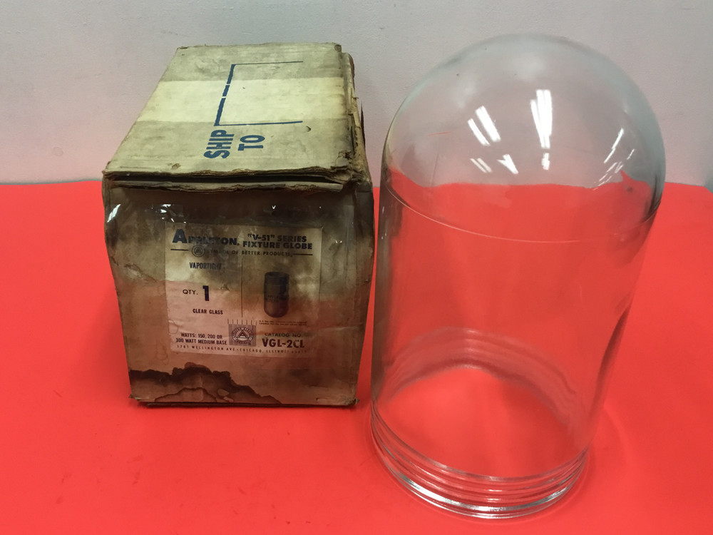 Appleton - P/N: VGL-2CL - Glass Globe - NEW