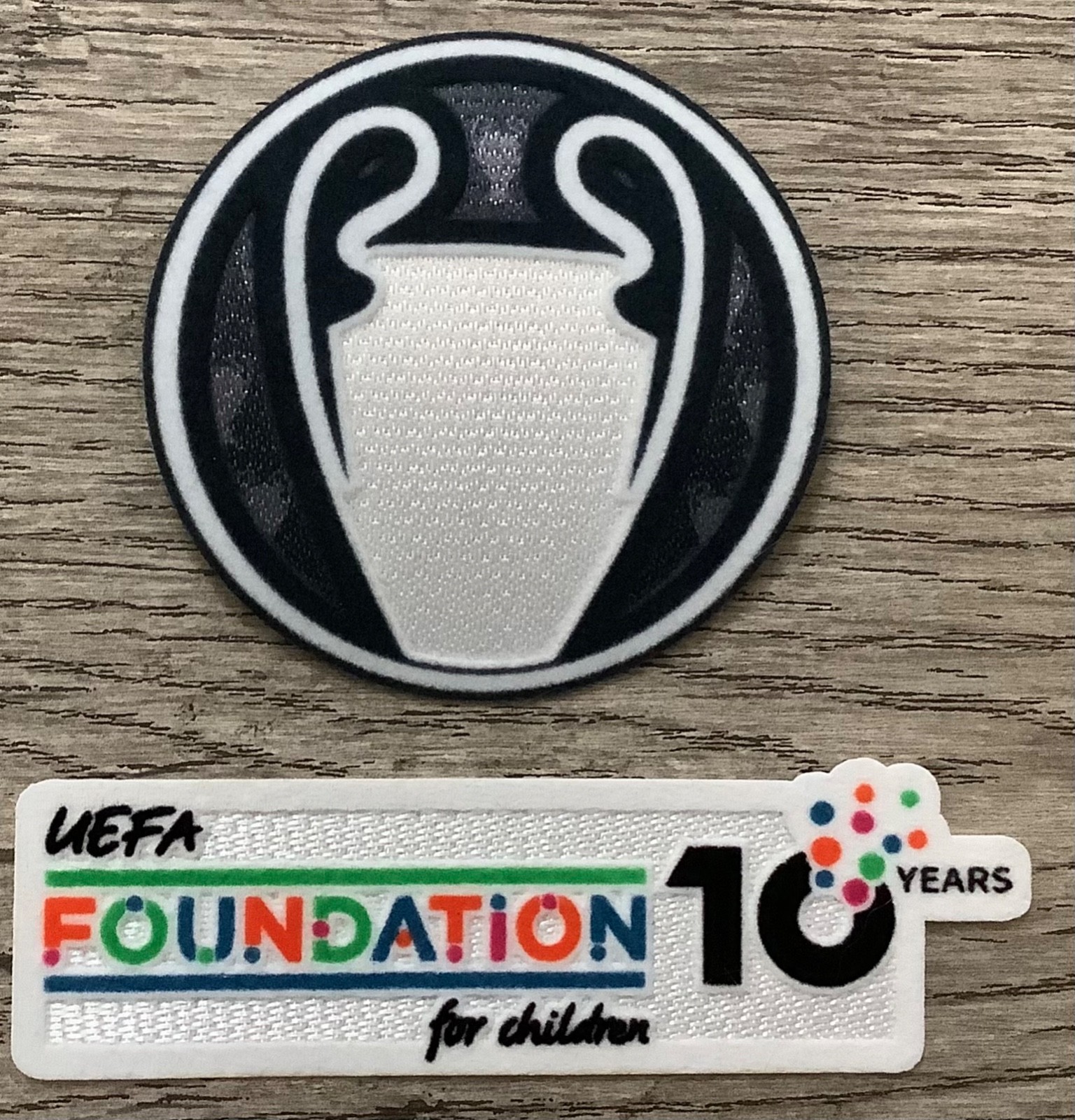 PSG UCL Champion's league 25-26 Foundation Sleeve Iron-On Patch