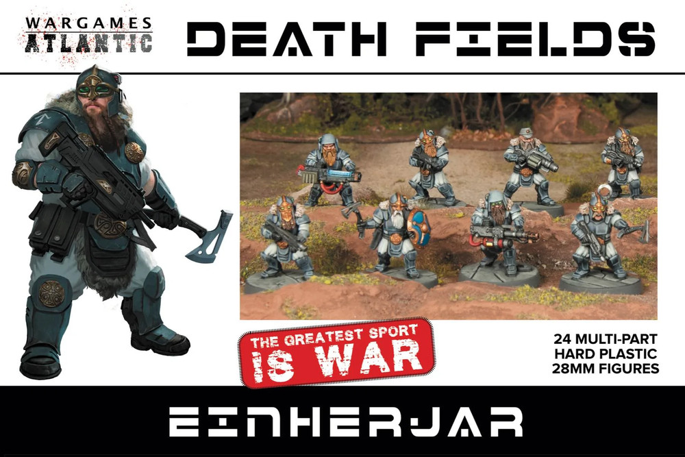 Death Fields Einherjar - 24 Multi-Part 28mm Plastic Figures