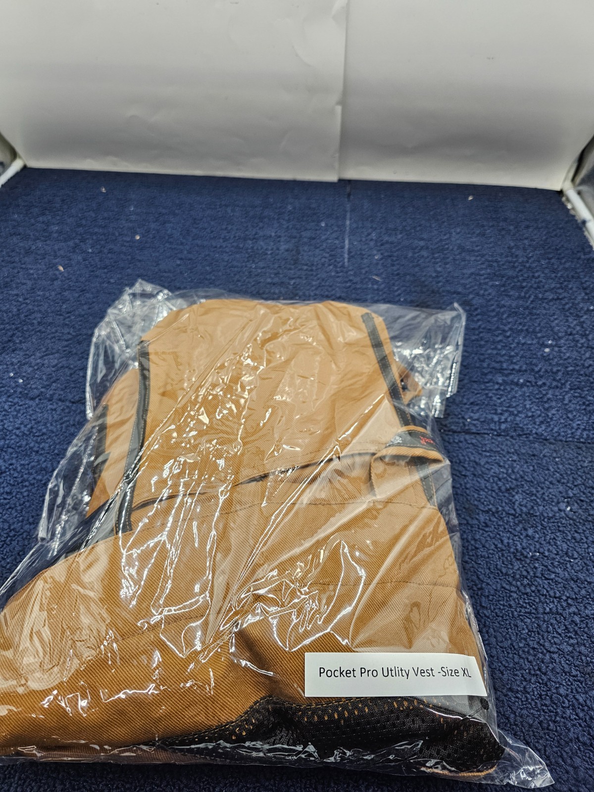 Tiger Trend 401001555XL Utility Tool Vest, Rugged Construction XLarge - Brown