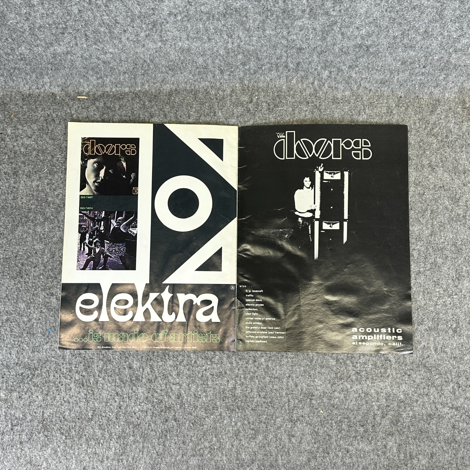 The Doors Waiting For The Sun Jim Morrison 1968 Tour Program