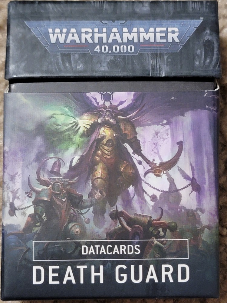 Datacards Death Guard 9th Edition | Warhammer 40K | 9th Edition