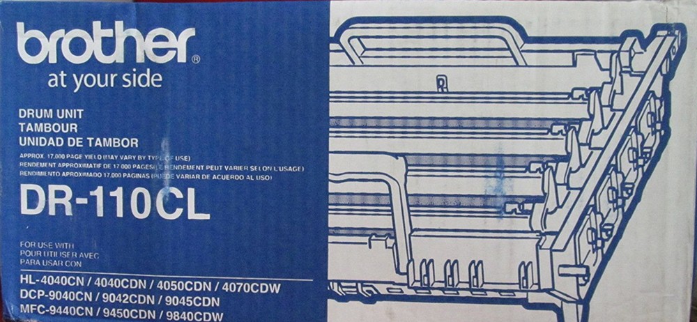 BROTHER MFC-9840 CDW DR-110CL 110 CL DRUM UNIT RESET INSTRUCTIONS