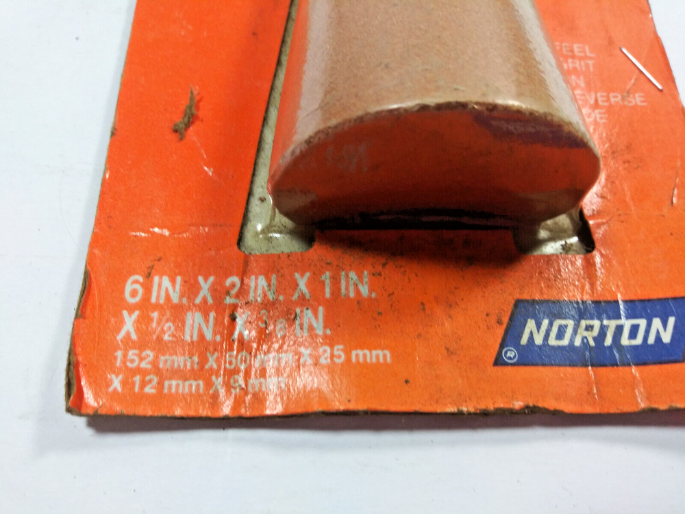 NORTON, FS-76, GOUGE SHARPENING STONE, FOR CURVED EDGEWOOD GOUGES, 87305-9