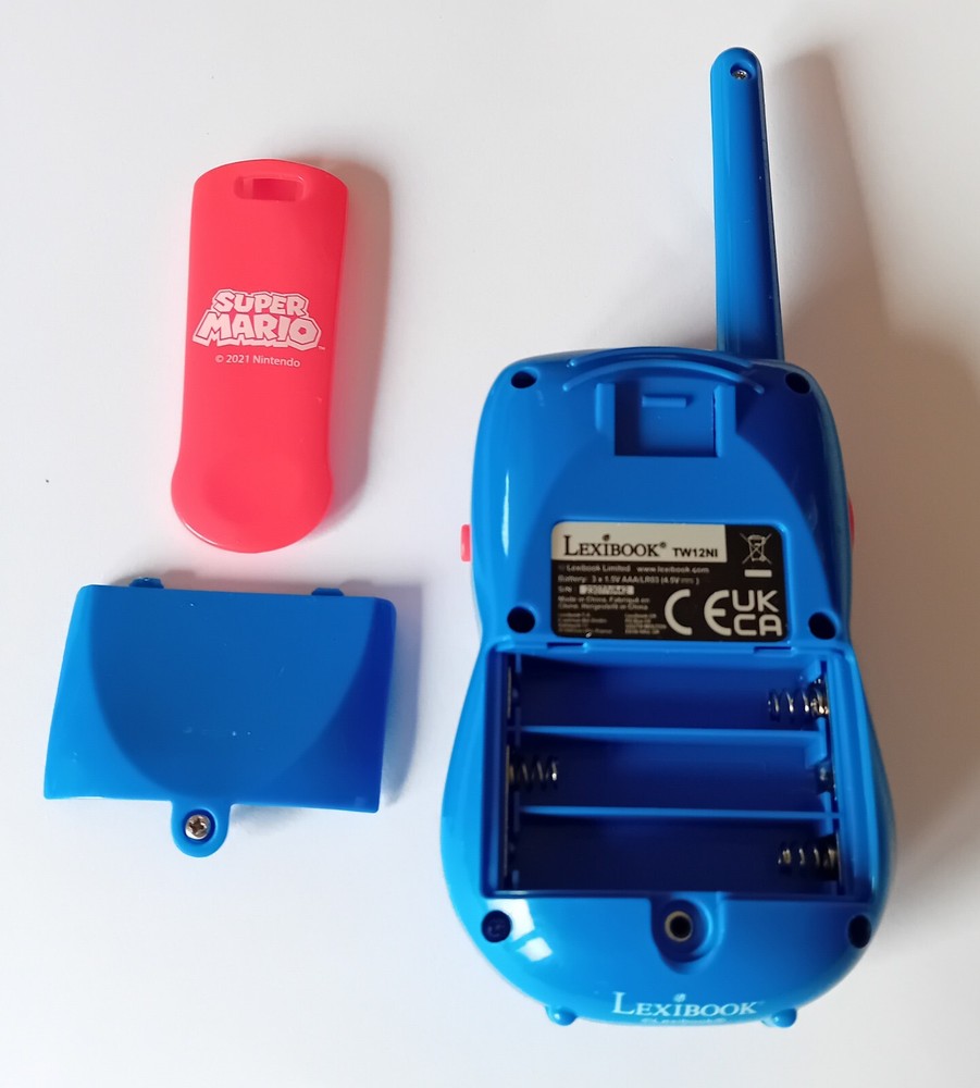 Super Mario Walkie Talkies Nintendo 2021 Working