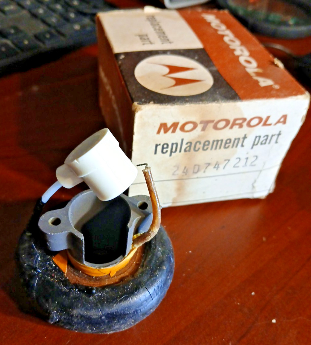 Vintage Motorola Flyback Transformer Voltage Output #24D747212 Replacement Part