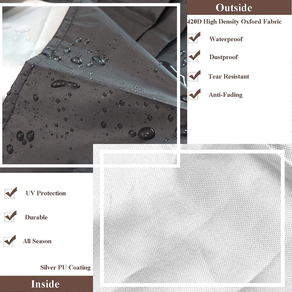 55 Gallon Drum Cover Drawstring Stretchable Waterproof Barrel Protector