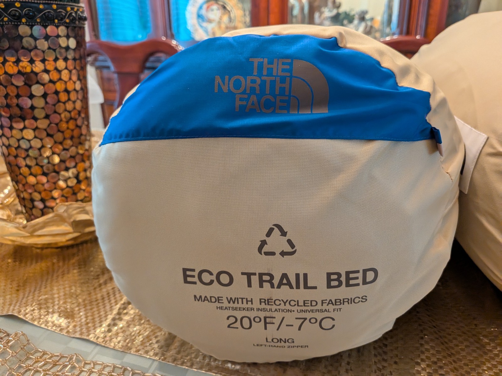 Lot Of 2 The North Face Eco Trail Bed 20F/-7C Sleeping Bag Long / Left Hand -New