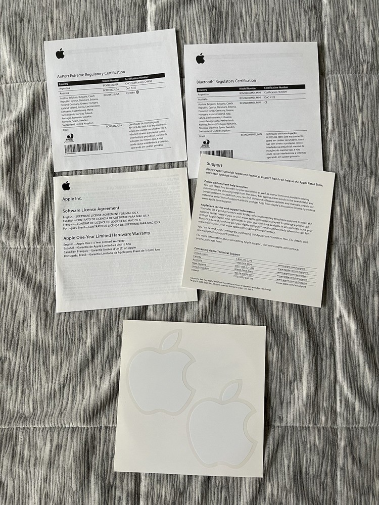 macOS X Snow Leopard Install Disc For 17-inch MacBook Pro 2009