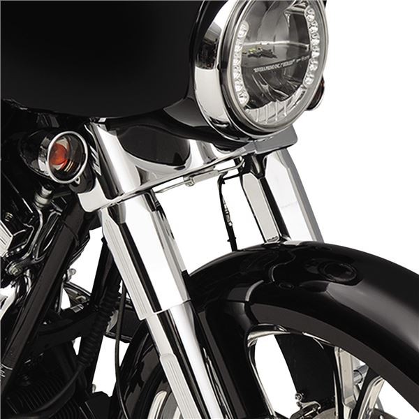 Performance Machine - 0208-2045-CH - Tech Fork Slider Covers, Chrome