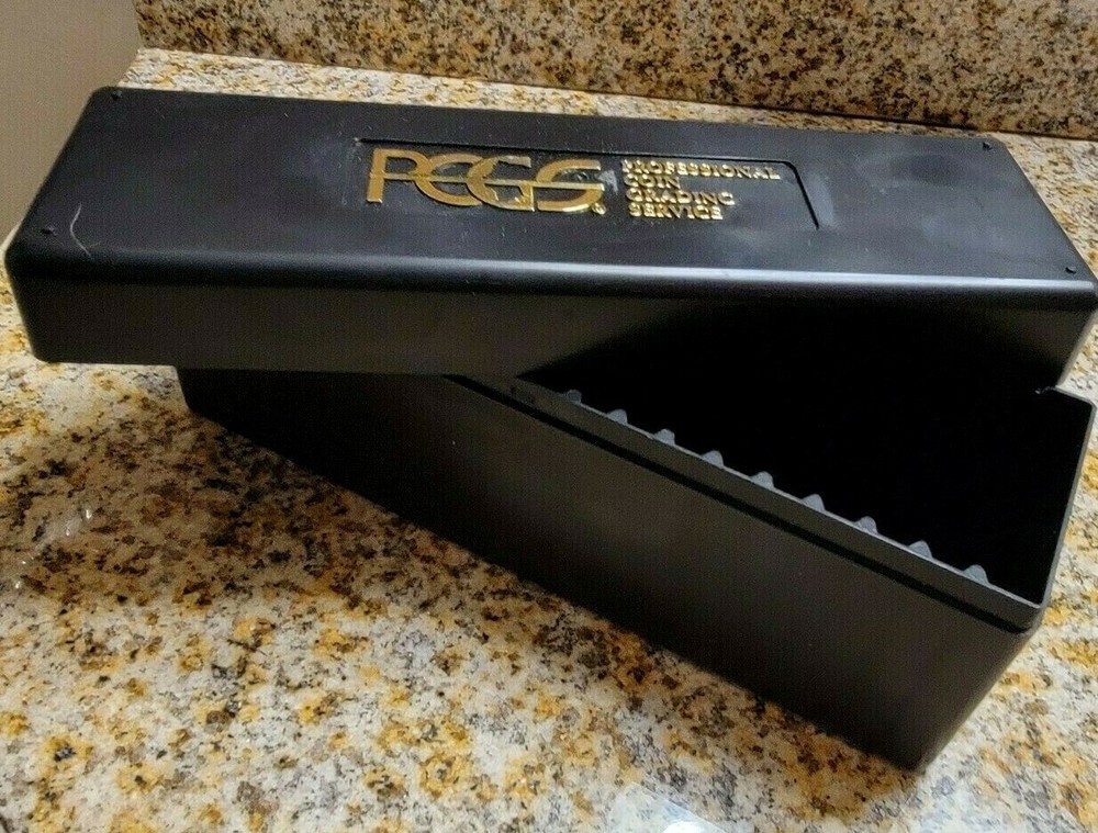 #1 PCGS 20-SLAB CERT. COIN BOX