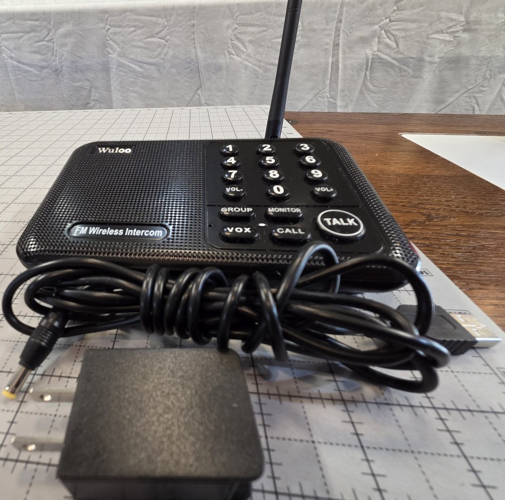Wuloo Wireless Intercoms System for Home Office WL666  (4) pack 1 mile range