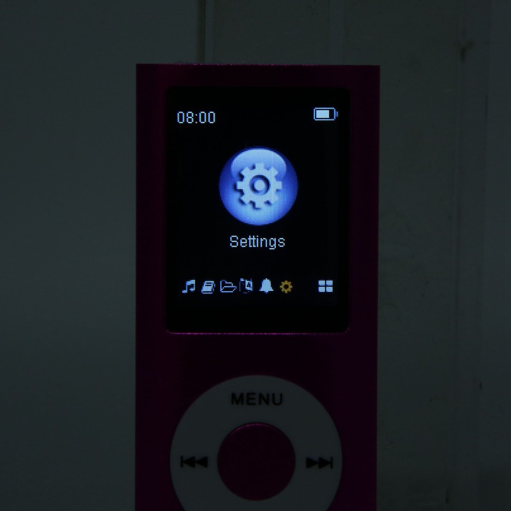 1.8in Player Support Memory Card LCD MP3 Player With BT For Student