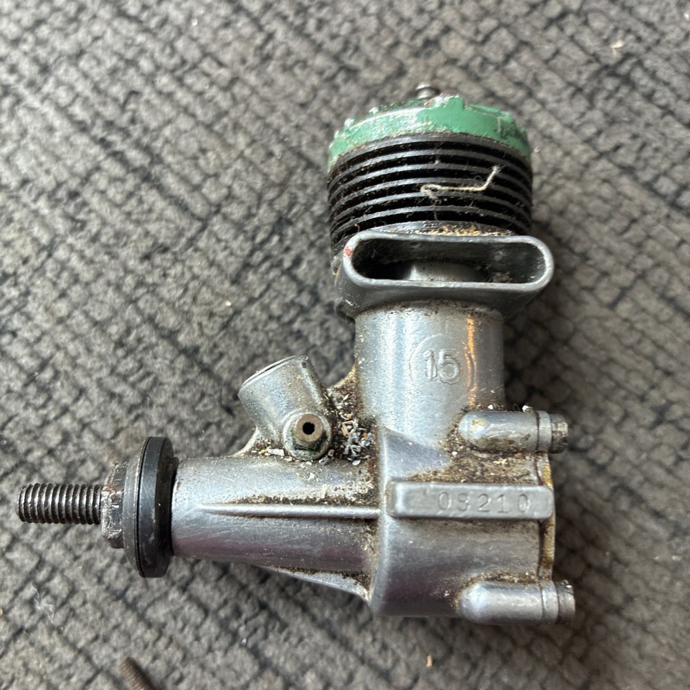 Vintage K&B Torpedo .15 Model Airplane Engine 15