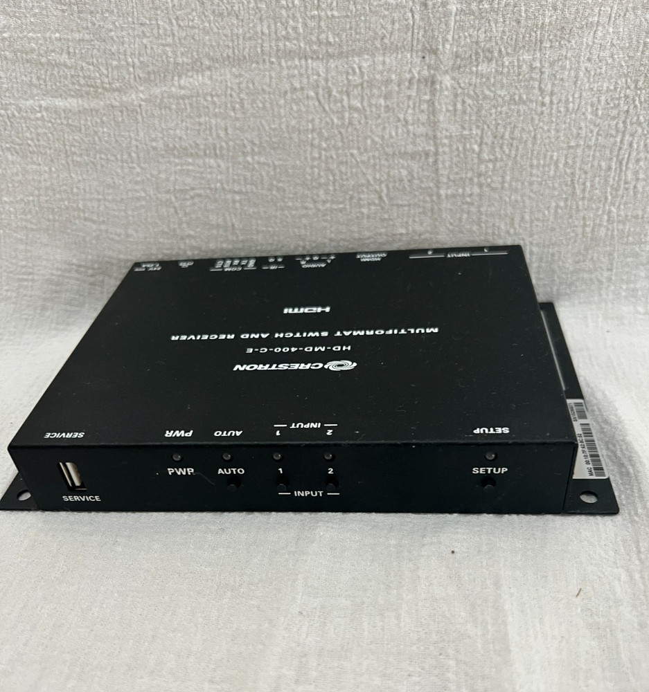 Crestron  HDMI output  Multiformat Switch and Receiver  HD-MD-400-C-E